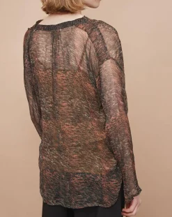 Femme Mare di Latte Tops Et Blouses^Blouse Elene granit cumin