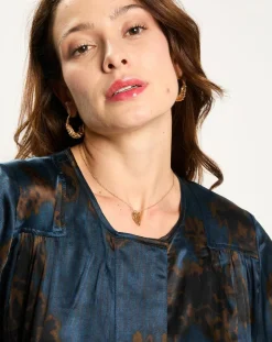 Femme Lauren Vidal Tops Et Blouses^Blouse en Soie mélangée Moon saporo