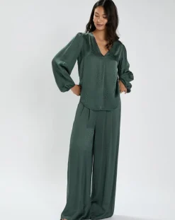 Femme Lauren Vidal Tops Et Blouses^Blouse Enzo verte