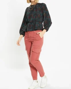 Femme Galeries Lafayette Tops Et Blouses^Blouse fluide Gala imprimé noire