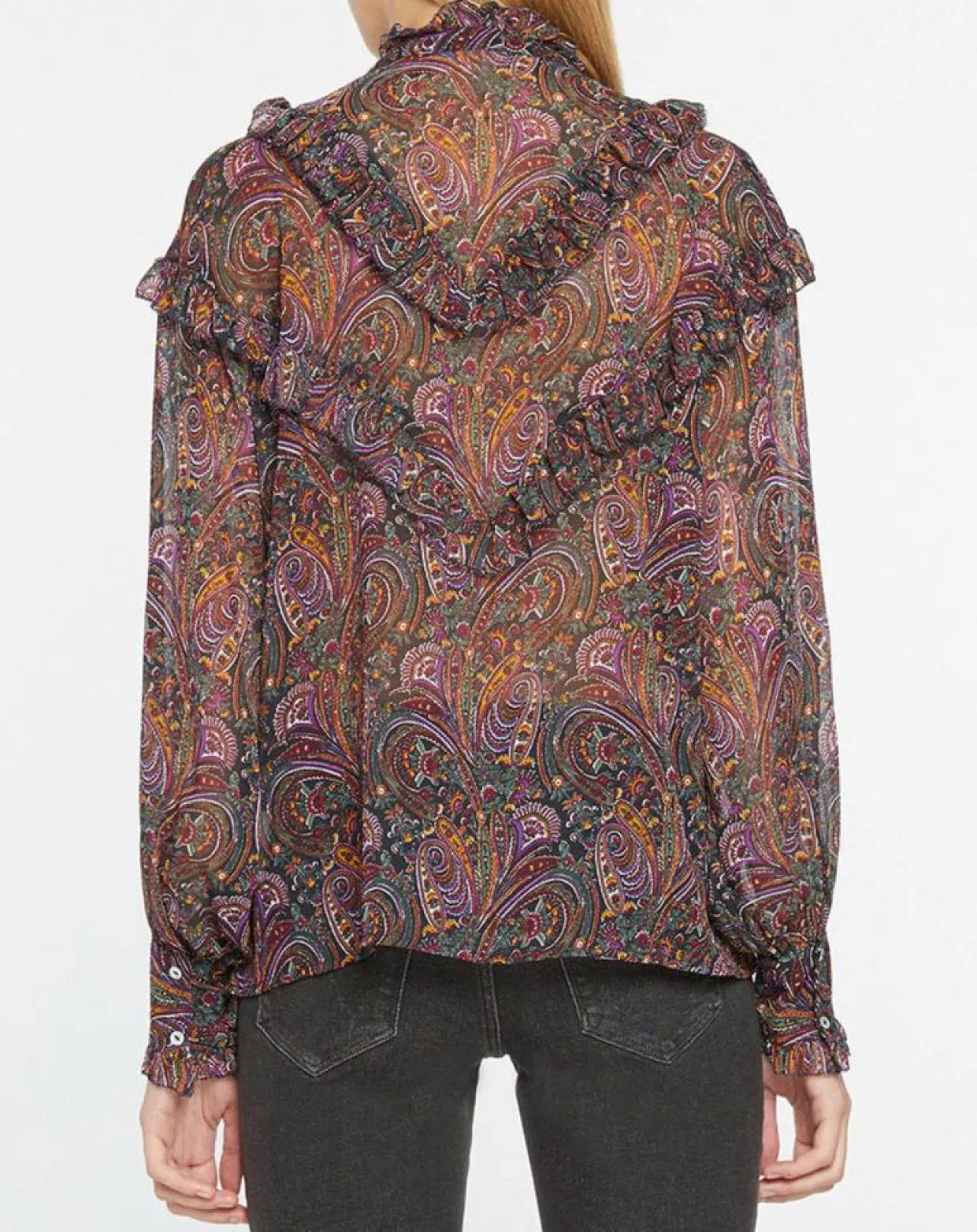 Femme Pepe Jeans Tops Et Blouses^Blouse imprimée Cachemire multicolore