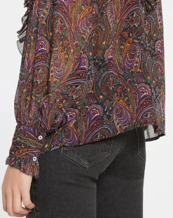 Femme Pepe Jeans Tops Et Blouses^Blouse imprimée Cachemire multicolore