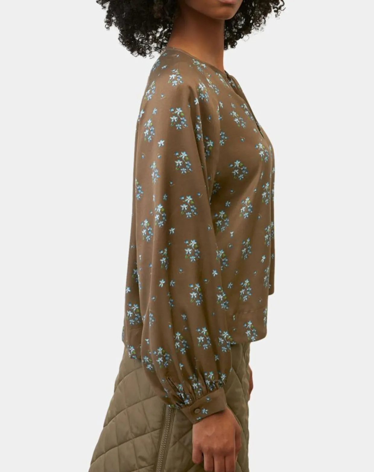 Blouse imprimée fleurs multicolore-Marc O'Polo Online