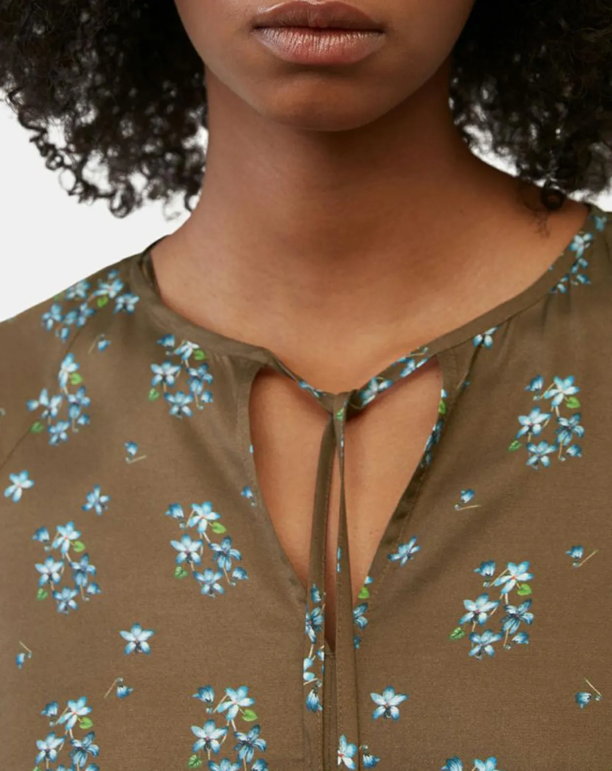 Blouse imprimée fleurs multicolore-Marc O'Polo Online