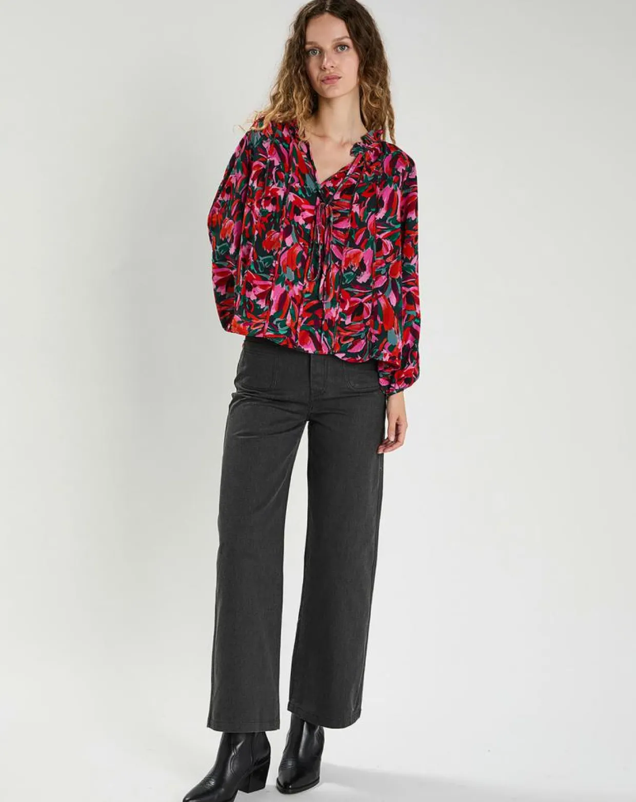 Femme The Korner Tops Et Blouses^Blouse Jeanne multicolore