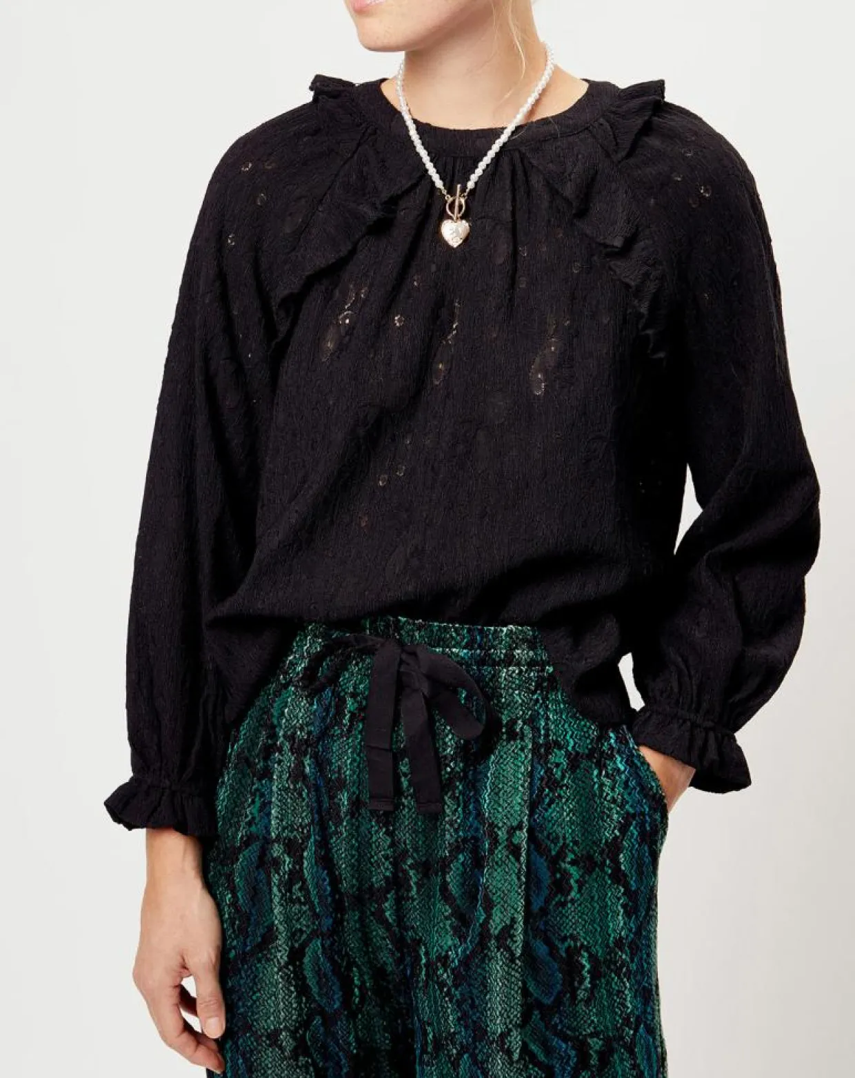Femme See u Soon Tops Et Blouses^Blouse Juliette noire