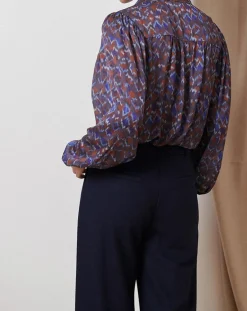 Blouse Ketty bleue-Garance Paris Discount