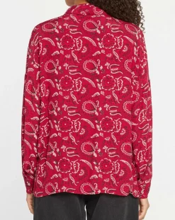 Femme Suncoo Tops Et Blouses^Blouse Lamia rouge