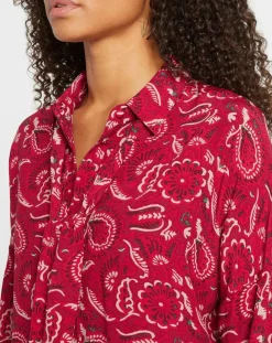 Femme Suncoo Tops Et Blouses^Blouse Lamia rouge