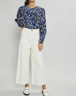Blouse Loika bleu roi-Suncoo Discount