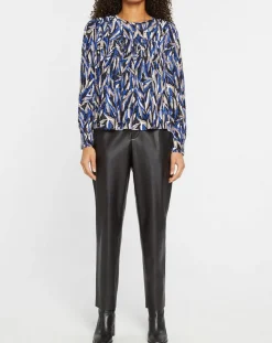 Blouse Loika bleu roi-Suncoo Discount