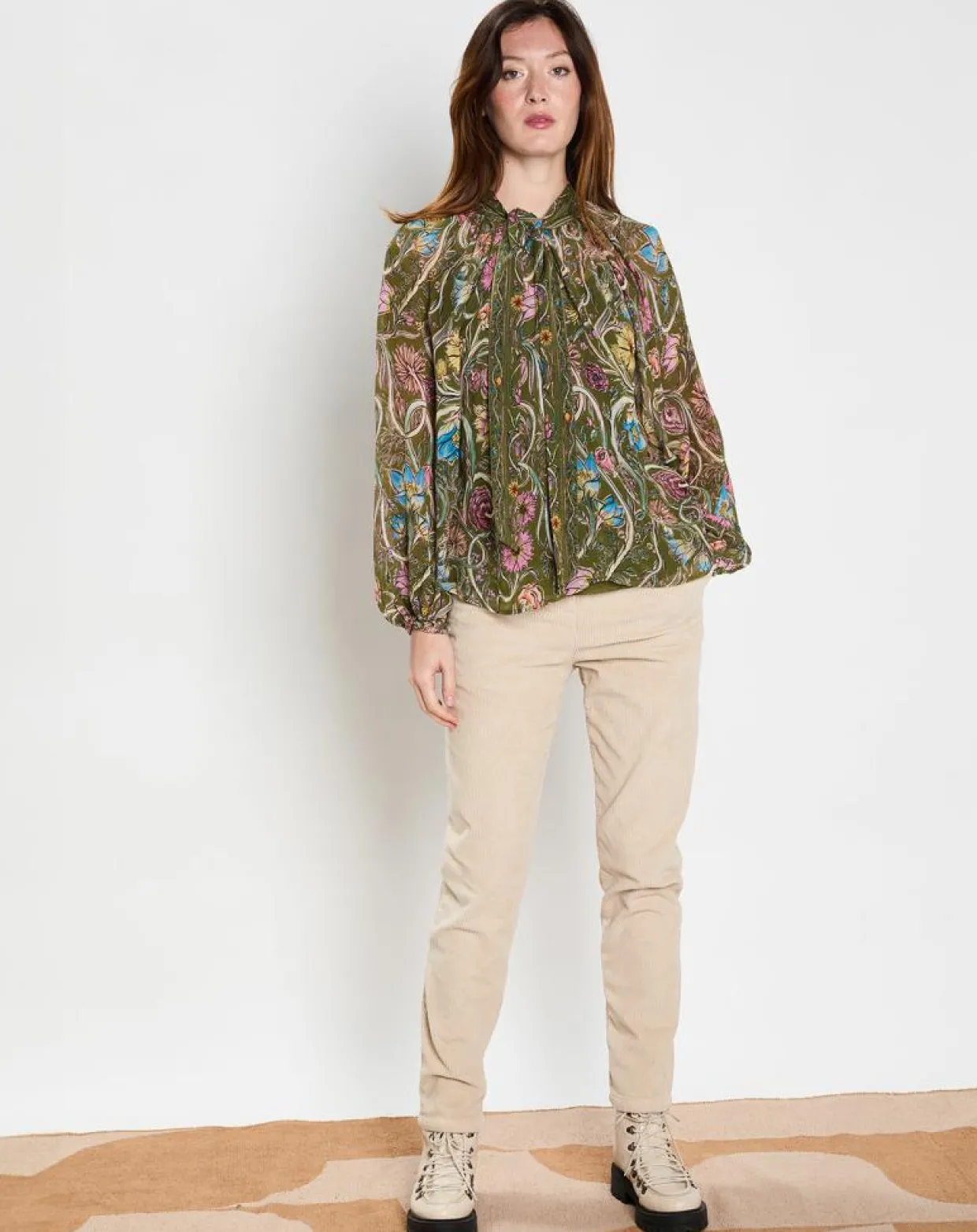 Femme Stella Forest Tops Et Blouses^Blouse loose Anna kaki