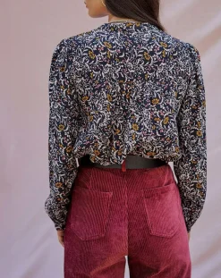 Blouse Meko marine-Garance Paris New