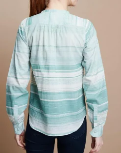 Femme Mare di Latte Tops Et Blouses^Blouse Émeline Estampe menthe clair