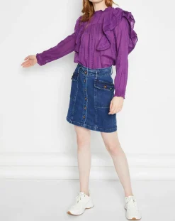 Blouse Neroli violet-La Petite Etoile