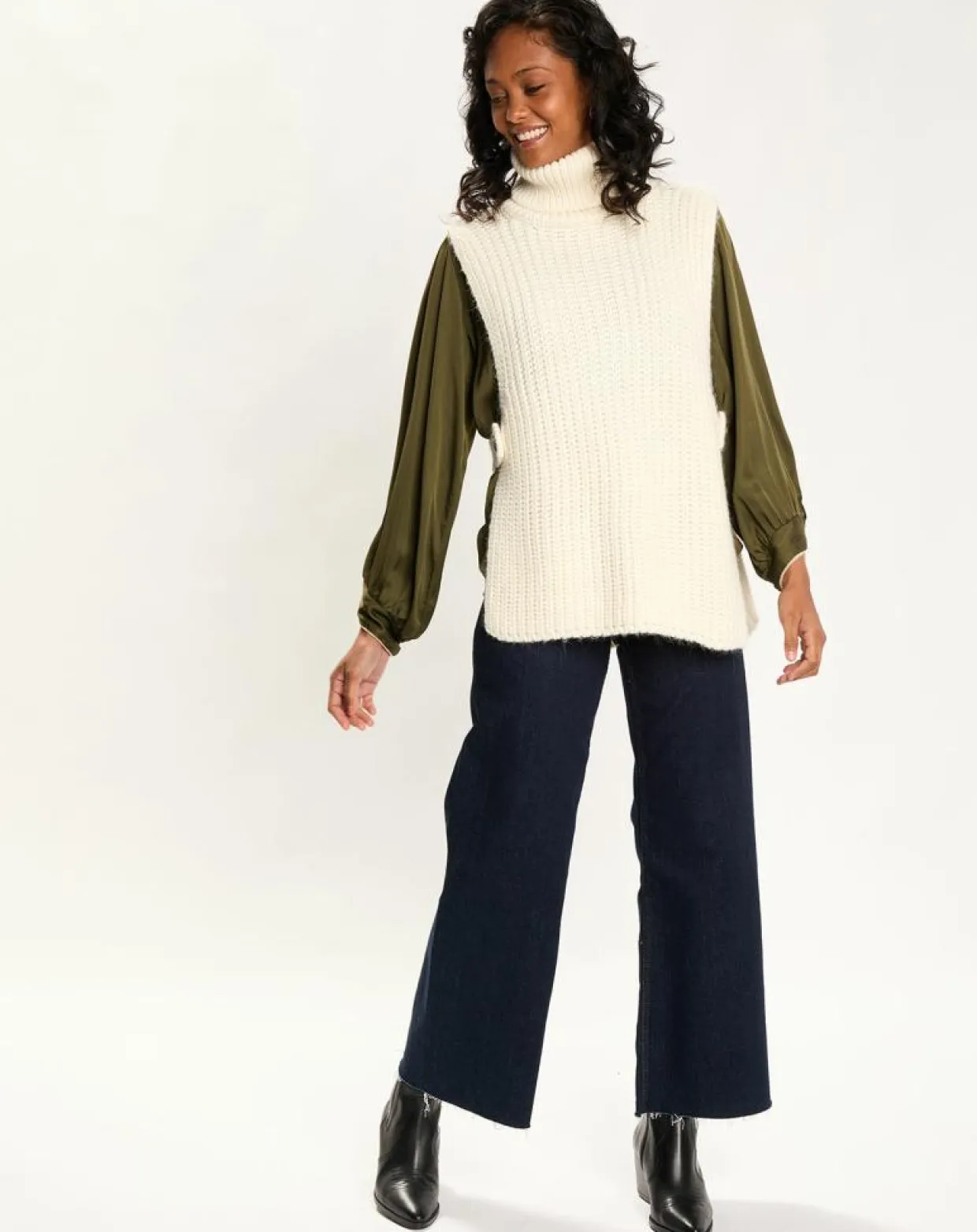 Blouse Nola bronze-Lauren Vidal Outlet