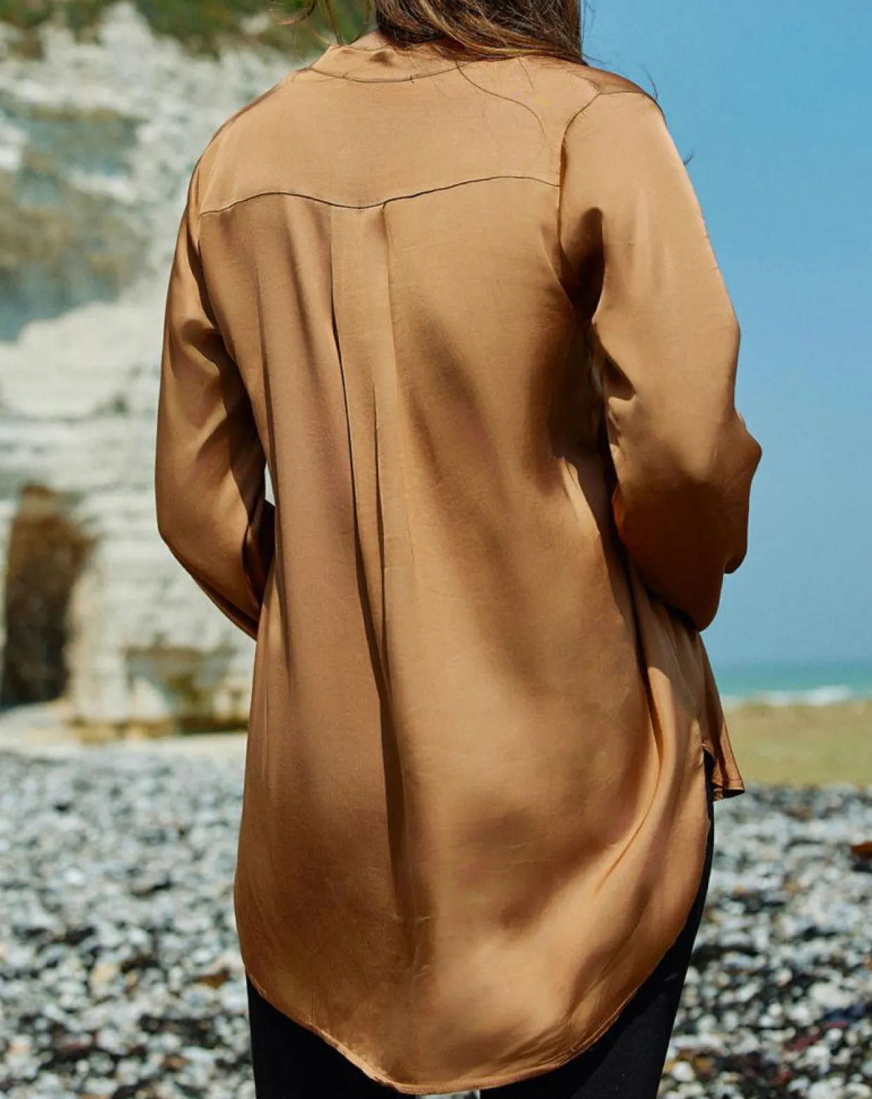 Blouse Nola havane-Lauren Vidal Discount