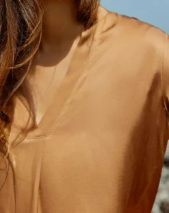 Blouse Nola havane-Lauren Vidal Discount