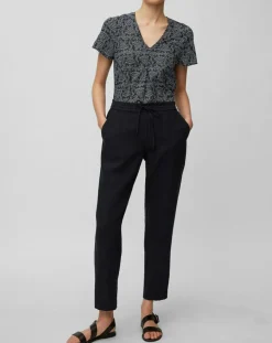 Blouse paisley imprimée bleu/blanc-Marc O'Polo Discount