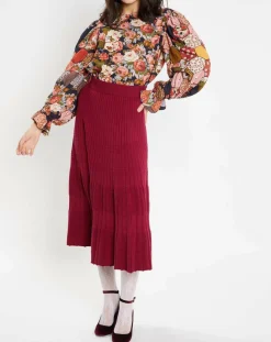 Blouse Patchwork encre-Manoush Sale