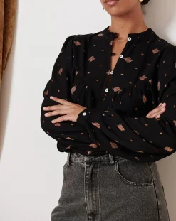 Femme Garance Paris Tops Et Blouses^Blouse Perle noire
