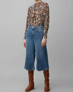 Femme Marc O'Polo Tops Et Blouses^Blouse Romantique Fleur marron/multicolore