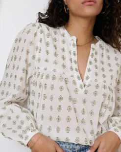 Blouse Tempo blanche-Garance Paris