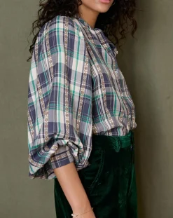 Blouse Teresa bleue-Garance Paris Hot