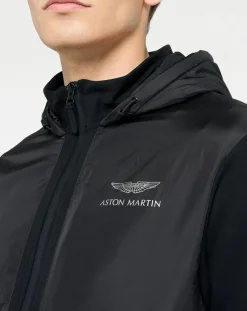 Blouson à capuche Media Aston Martin Racing noir-Hackett London Outlet