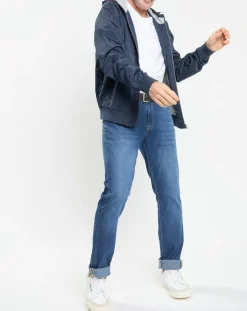 Blouson à capuche Sport bleu-Hackett London Discount