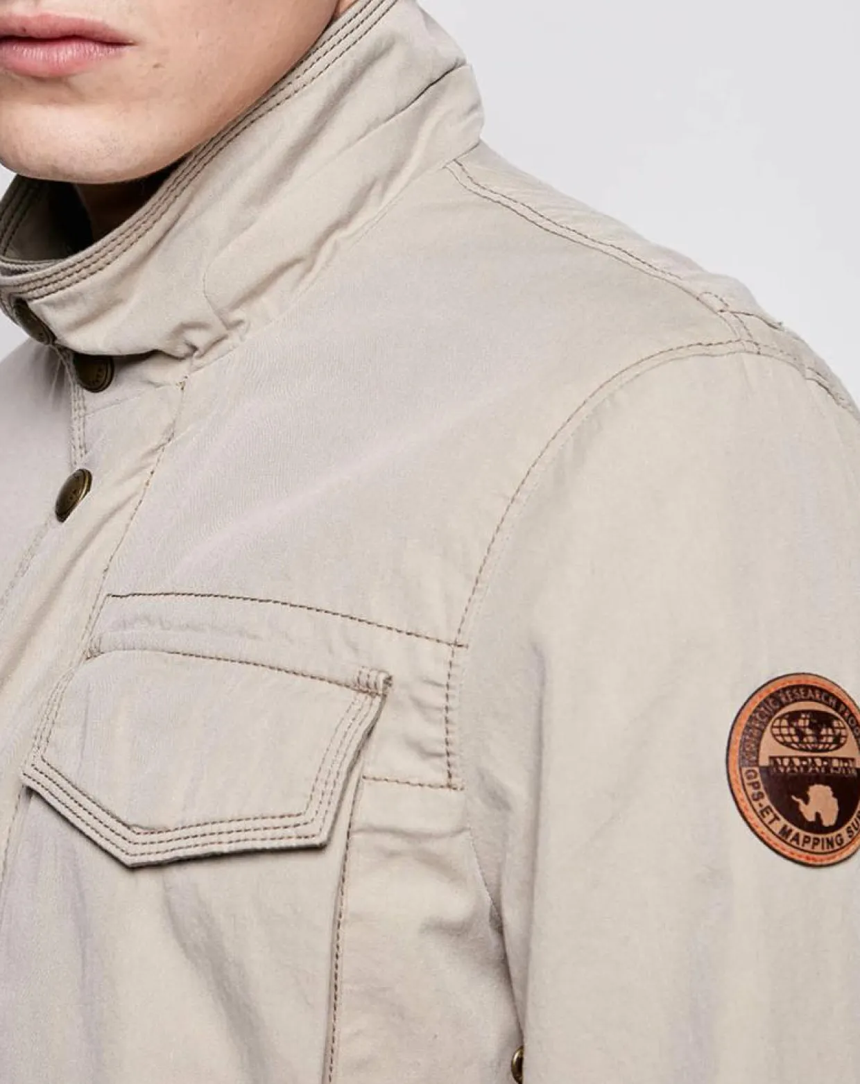 Homme Napapijri Vestes, Blousons^Blouson Acomb beige