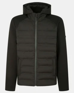 Homme Hackett London Vestes, Blousons^Blouson Bimatière à capuche jersey noir