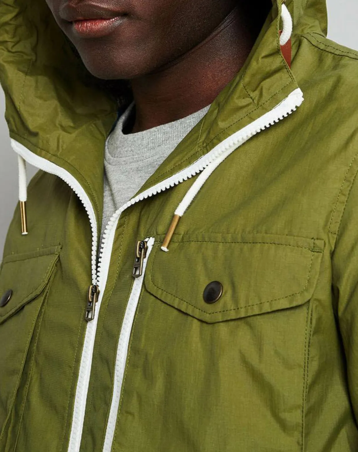 Blouson Bonanza kaki-Jack & Jones Clearance