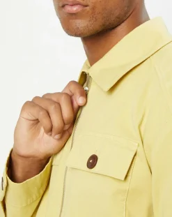 Blouson Coton Organic Double Poche jaune clair-Marc O'Polo Outlet