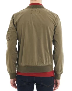 Blouson Cotton Wash kaki-Jack & Jones Sale