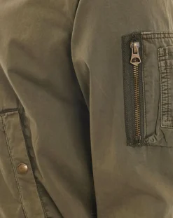 Blouson Cotton Wash kaki-Jack & Jones Sale