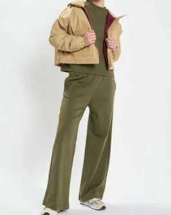 Blouson court à capuche poches zip beige-Marc O'Polo Online