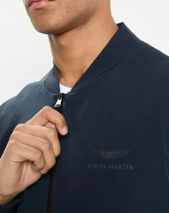Homme Hackett London Vestes, Blousons^Blouson court Aston Martin Racing bleu marine