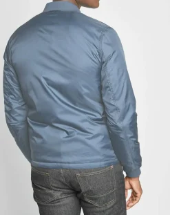 Blouson Déperlant Larmerml Warmer bleu/gris-Galeries Lafayette Clearance