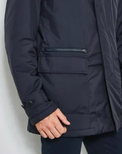 Homme Hackett London Manteaux^Blouson en flanelle Mayfair bleu marine