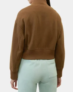 Blouson en Laine mélangée Cropped marron-Marc O'Polo Sale