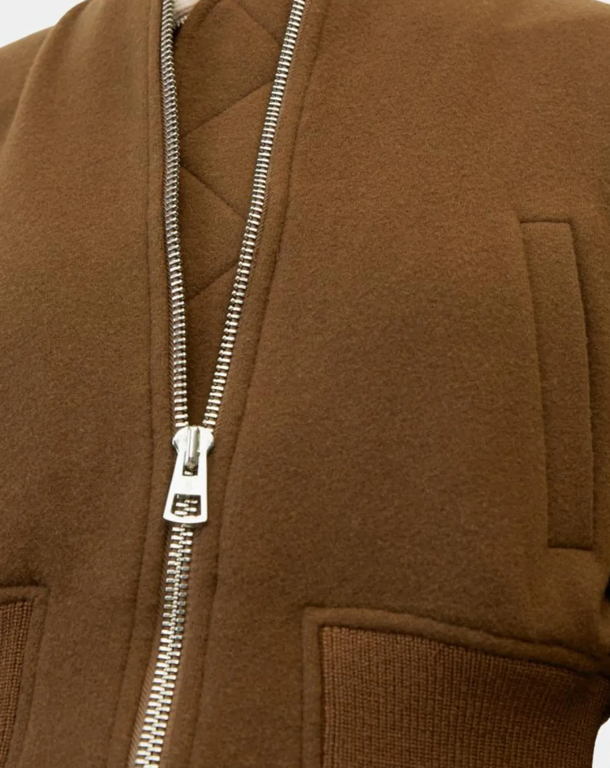 Blouson en Laine mélangée Cropped marron-Marc O'Polo Sale
