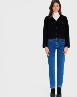 Femme Zapa Vestes, Blousons^Blouson en Laine mélangée Vio noir