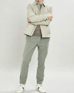Homme Hackett London Vestes, Blousons^Blouson en toile unie beige