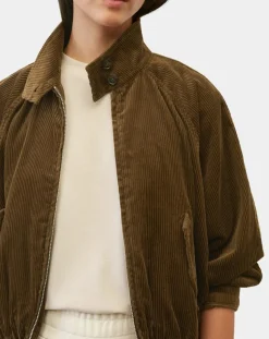 Blouson en Velours côtelé marron-Marc O'Polo Online