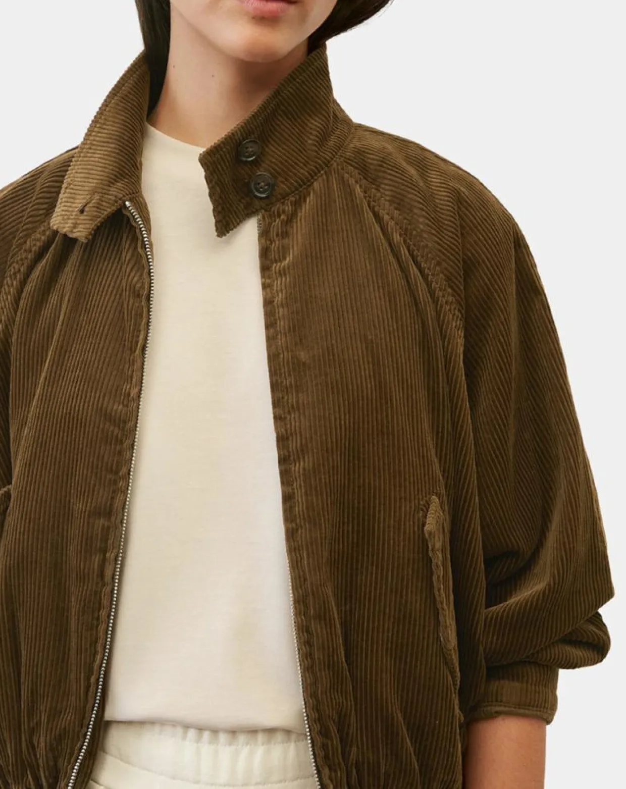 Blouson en Velours côtelé marron-Marc O'Polo Online