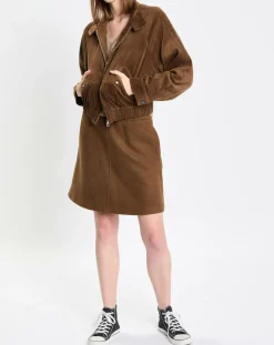 Blouson en Velours côtelé marron-Marc O'Polo Online