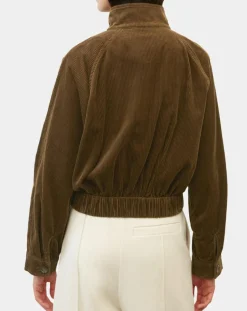 Blouson en Velours côtelé marron-Marc O'Polo Online