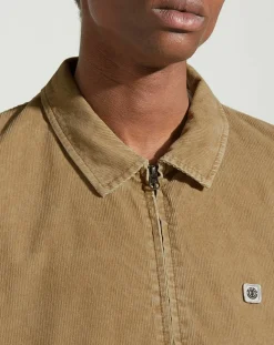 Blouson en Velours côtelé Parker beige foncé-Element Discount