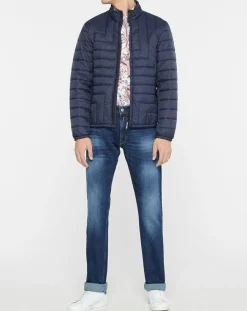 Homme Replay Vestes, Blousons^Blouson matelassé bleu marine